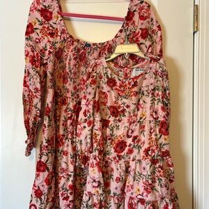 Old Navy Pink Floral Mommy and me dresses